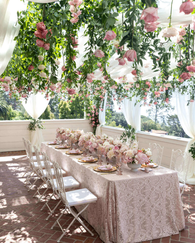 Pink, Whimsical, and a Little Bridgerton: Madeline’s Bridal Luncheon